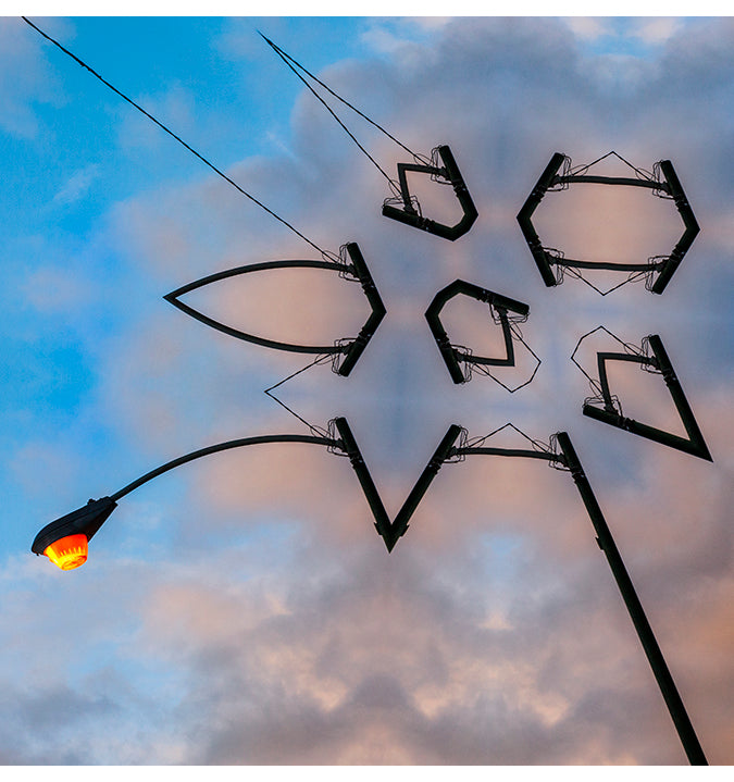 Street Light at Dawn